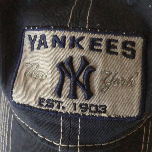 NY Yankees retro look casual fit baseball cap - Picture 2 of 9